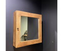Benoa 1 Door & Mirror Mango Bathroom Cabinet 80