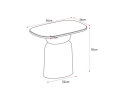 Bijzettafel Silva | 56 cm