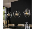 Hanglamp Cosmos mesh 3-Lichts - Artic zwart