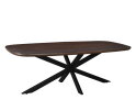 Eettafel Jesper Deens Ovaal 230 cm - Bruin