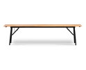 VERNON FOLDING BENCH 180X32X45 783  -  WOOD ACACIA LIGHT TEAK LOOK