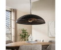 Hanglamp Gardo 1-lichts metaal 90x90x150 cm - smoked brown