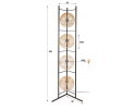 Vloerlamp Soll 4L - Amber glas