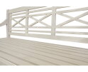 Louis 3-seater bench greywash FSC 100%