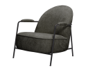 Amelia Fauteuil - fabric Haga 16 charcoal