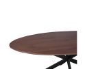 Eiken eettafel Ferris | Ovaal 210 cm | Walnoot