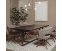 Tower Living Mincio Eettafel eiken 180x90 cm - Espresso Bruin