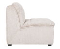 MUST Living fauteuil Liberty - Glamour naturel - 75x67x85 cm