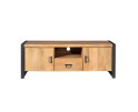 Tv-meubel Britt 150 cm mango metaal - Naturel | Meubelplaats