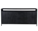 Dressoir Kala zwart 180 cm | Livingfurn