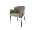Armstoel ronde rug VPE2 - Rich champagne