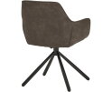 Rebel Spider eetkamerstoel - draaipoot 180ARS - Cowboy - Grey 104 - Unique Collection