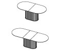 NOLA TABLE 95x180-230 CM OVAL SHAPE