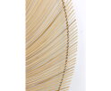 Wandspiegel - ø90 cm - Naturel - Bamboe