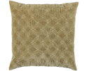 Cherish Kussen Fluweel Khaki 50x50cm - BePureHome