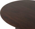 Salontafel Congo Rond 60cm Mangohout - Walnoot