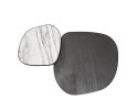 Salontafel set/2 slate organic - Leisteen