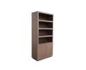 Boekenkast Brussel Walnut | 90 cm