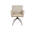 Eetkamerstoel Prague poot Atlas 360 anodic brown - be fashion olive 751