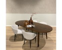 Livingfurn Beaunan Eettafel ovaal 240cm - Bruin
