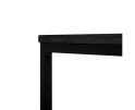 Iron & Black Wooden End Table 2 Piece