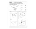 Salontafel Lausanne teakhout 120x60cm