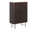 Cupboard Maroon, 2 doors,130x90x40 cm, mahogany + mortex