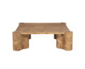 Salontafel Dorian 90x90cm - bruin | Eleonora