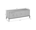 Tv meubel Madison Brown | 165 cm