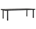 Timeless Black eettafel Beam 275 cm