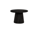 Asti Bijzettafel rond zwart 60 cm