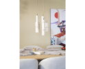 Pendant lamp Cylin cluster 5 - roze | BY-BOO