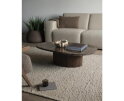 Salontafel Bradley 120x75cm - bruin | Eleonora