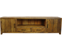 TV-meubel Brent gerecycled hout naturel - 200 x 40 x 55 cm