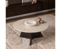 Salontafel Milo Botticino marmer 80 cm