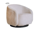 Fauteuil Castro draaibaar stof Haga 23 Pearl