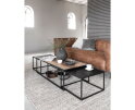 DTP home Cosmo salontafel langwerpig teakhout 110x60x35 cm