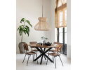 Hanging Lamp Fungo large,60x78x78 cm, Kubu core. Height total 110cm
