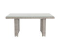 BOLZANO COLUMN TABLE 145X84X66 CM  -  ALU LIGHT GREY