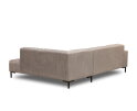Hoekbank Riva Beige - Glow 4 &ndash; Ottomane Rechts &ndash; 262x195 cm