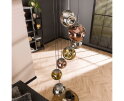 Hanglamp Stellar getrapt 7-lichts - Oud zilver
