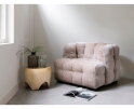 MUST Living Fauteuil Mars - Glamour sand - 75x102x95 cm