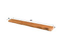 Wandplank Levita 200 cm acacia - naturel