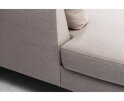 U-bank Lexington Links By-Olaf – Stof Inari 22 Beige – Eiken Poten – Royale Hoekbank – 310 x 196 cm