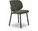 Eetkamerstoel Swan boucl&eacute; - Forest green