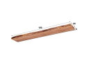 Wandplank Edge 120 cm Acacia - Naturel