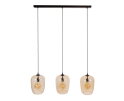 Hanglamp Python 3L - Amber glas