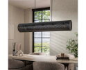 Hanglamp 5L koker mesh - Artic zwart
