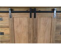 Dressoir Blackburn 2 deurs - 140x42x86 - Teak - Naturel