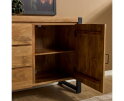 Dressoir Boaz 160 cm mango metaal - Naturel | Meubelplaats